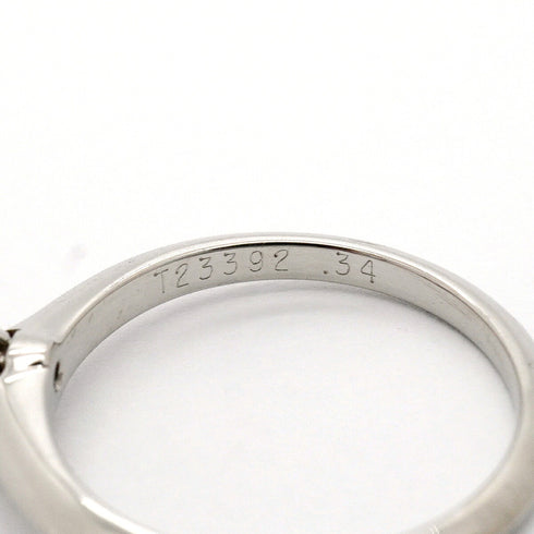 Solitaire Ring Platinum with Diamond