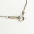 Stencil Heart Pendant Necklace Sterling Silver