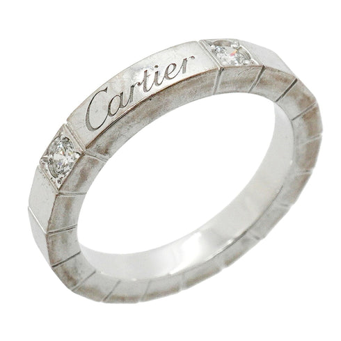 Lanieres Ring 18K White Gold with Diamond