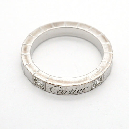 Lanieres Ring 18K White Gold with Diamond