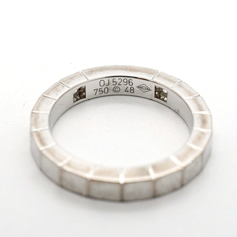 Lanieres Ring 18K White Gold with Diamond