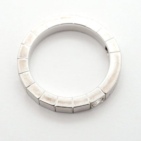 Lanieres Ring 18K White Gold with Diamond