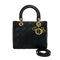 Lady Dior Bag Cannage Quilt Lambskin Medium