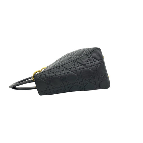 Lady Dior Bag Cannage Quilt Lambskin Medium