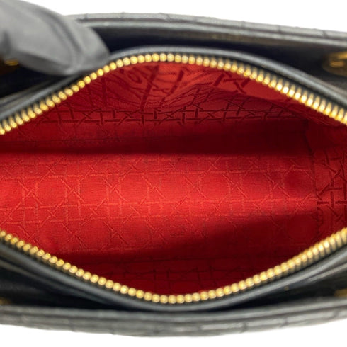 Lady Dior Bag Cannage Quilt Lambskin Medium