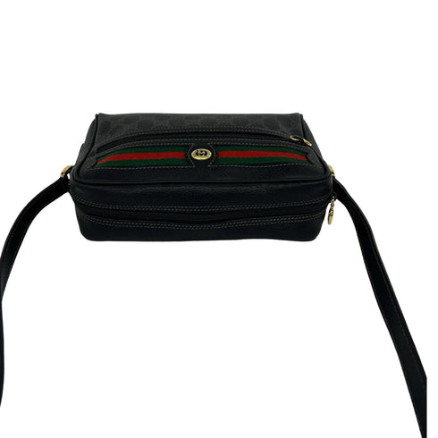Ophidia Shoulder Bag GG Coated Canvas Small