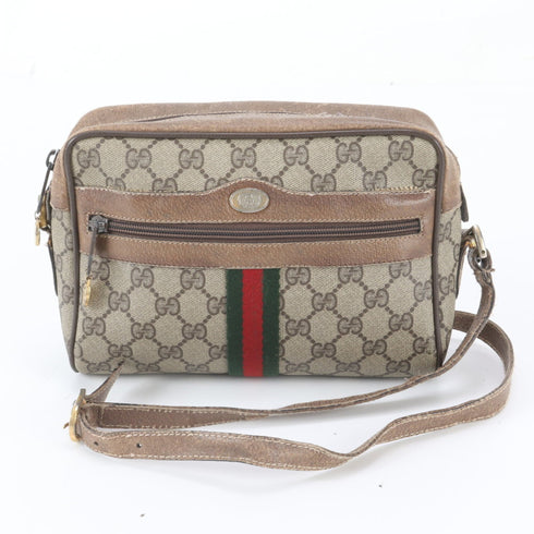 Ophidia Shoulder Bag GG Coated Canvas Small