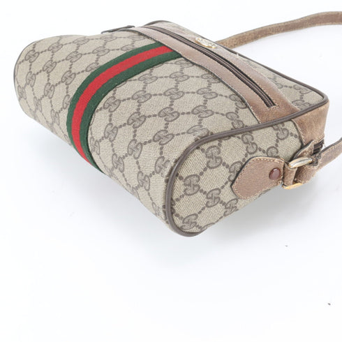 Ophidia Shoulder Bag GG Coated Canvas Small
