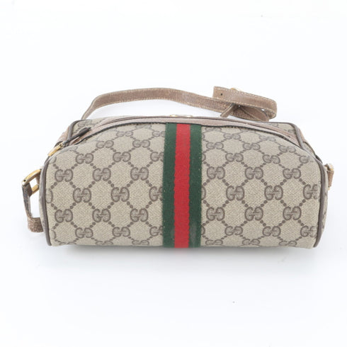 Ophidia Shoulder Bag GG Coated Canvas Small