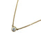 Elsa Peretti Diamonds By The Yard Pendant Necklace 18K Yellow Gold and Diamond