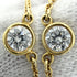 Elsa Peretti Diamonds By The Yard Pendant Necklace 18K Yellow Gold and Diamond