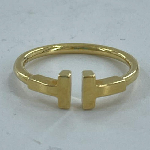 T Wire Ring 18K Yellow Gold