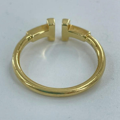T Wire Ring 18K Yellow Gold