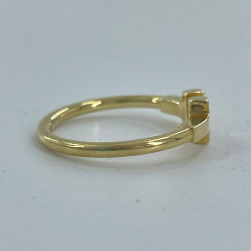 T Wire Ring 18K Yellow Gold