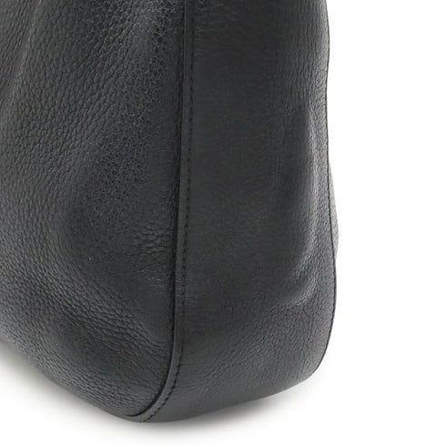 Striped Strap Zip Hobo Vitello Daino Medium