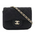 Classic Flap Chain Belt Bag Quilted Jersey Mini