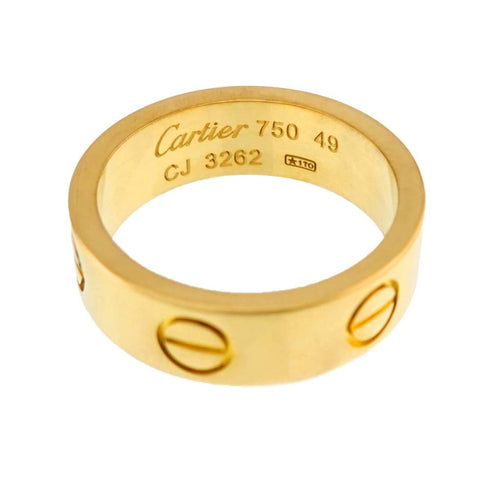 Love Ring 18K Yellow Gold