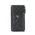 O Phone Holder Crossbody Bag Quilted Caviar