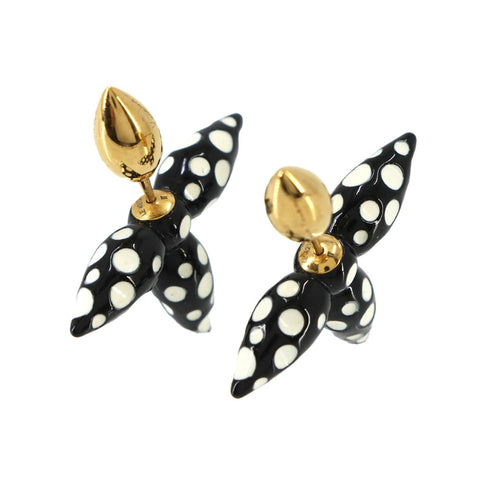 Earrings Gold-Tone Metal