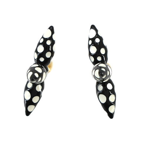 Earrings Gold-Tone Metal