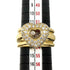 Happy Diamonds Heart 1 Ring 18K Yellow Gold and Diamond
