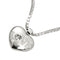Happy Diamonds Pendant Necklace 18K White Gold