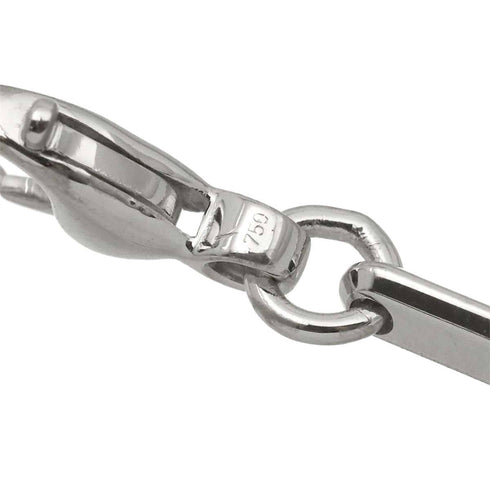 Happy Diamonds Pendant Necklace 18K White Gold