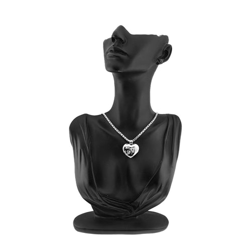 Happy Diamonds Pendant Necklace 18K White Gold