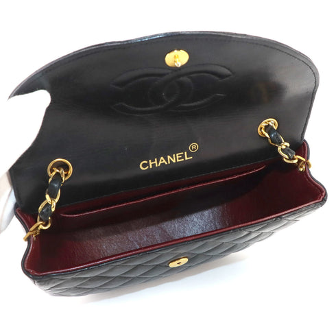 Vintage Envelope Flap Bag Quilted Lambskin Small