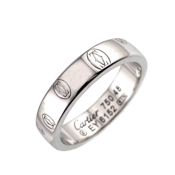 Happy Birthday Ring 18K White Gold