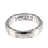 Happy Birthday Ring 18K White Gold