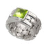 Ring 18K White Gold With Peridot