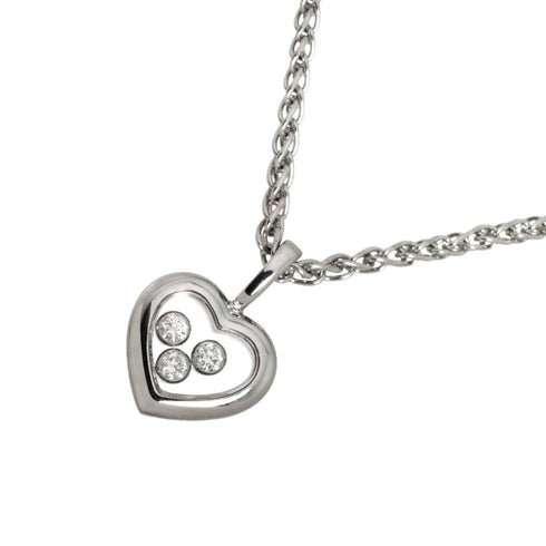 Pendant Necklace 18K White Gold