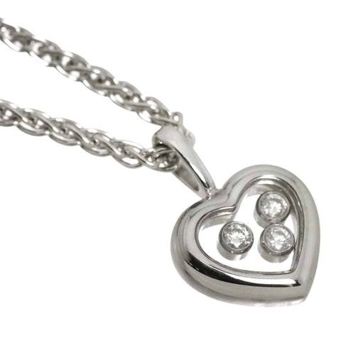 Pendant Necklace 18K White Gold