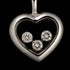Pendant Necklace 18K White Gold