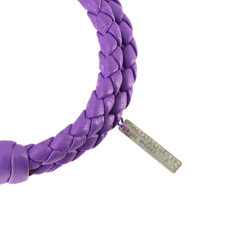 Bracelet Purple Leather