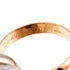 Vendome Louis Cartier Band Ring 18K Tricolor Gold