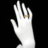 Vendome Louis Cartier Band Ring 18K Tricolor Gold