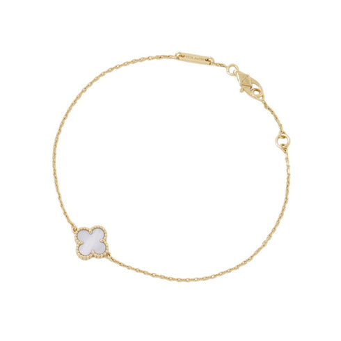 Sweet Alhambra Bracelet 18K Yellow Gold