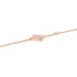 Exotic Bracelet 18K Rose Gold with Pink Mother of Pearl and Diamond