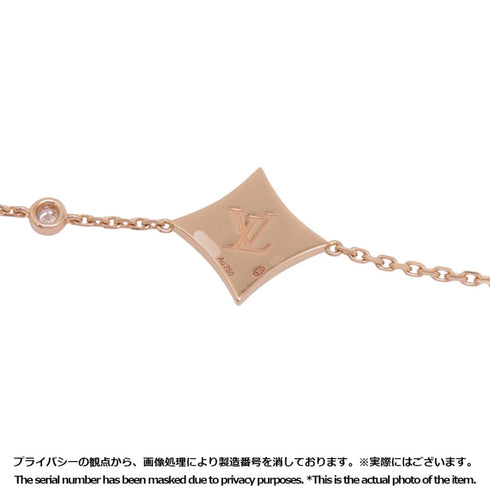 Exotic Bracelet 18K Rose Gold with Pink Mother of Pearl and Diamond