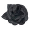 Camellia Brooch Black