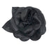 Camellia Brooch Black