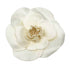 Enamel Corsage Brooch Satin White
