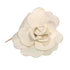 Camellia Brooch White