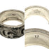 Cat Head Arabesque Band Ring Sterling Silver