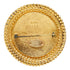 Round Brooch Gold