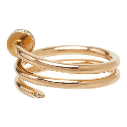 Juste un Clou Ring 18K Rose Gold with Diamond
