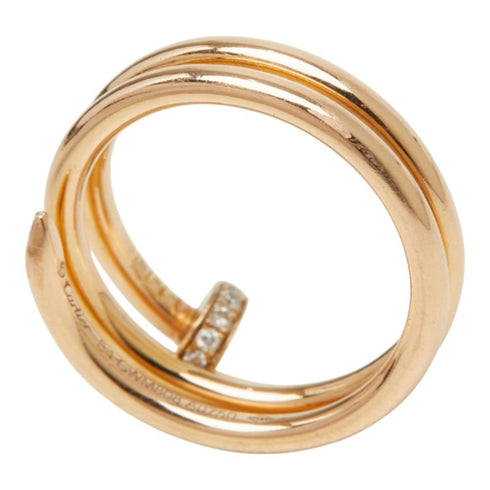 Juste un Clou Ring 18K Rose Gold with Diamond