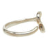 Open Heart Ring Sterling Silver 16.5mm